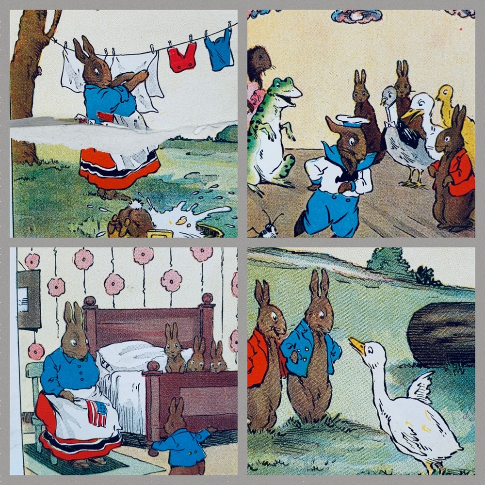 Peter Rabbit Set 2 Vintage Books - Picture 9 of 9